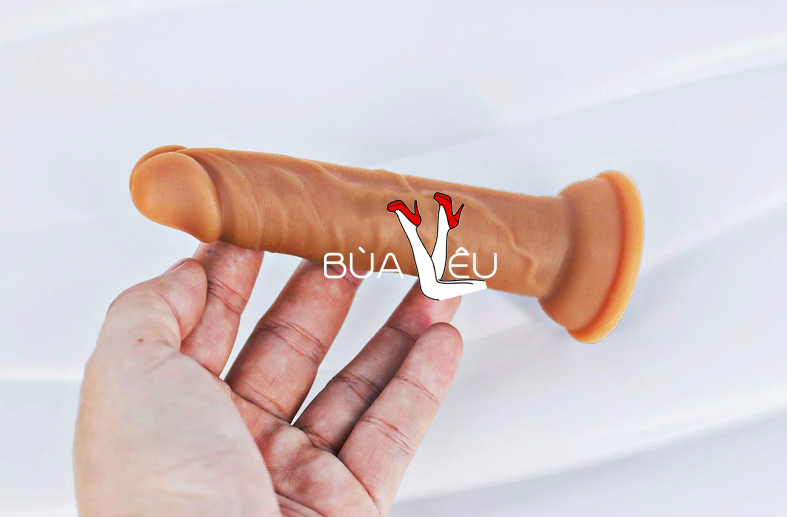 Dương vật giả có đế 5 inch mềm mại siêu nhỏ