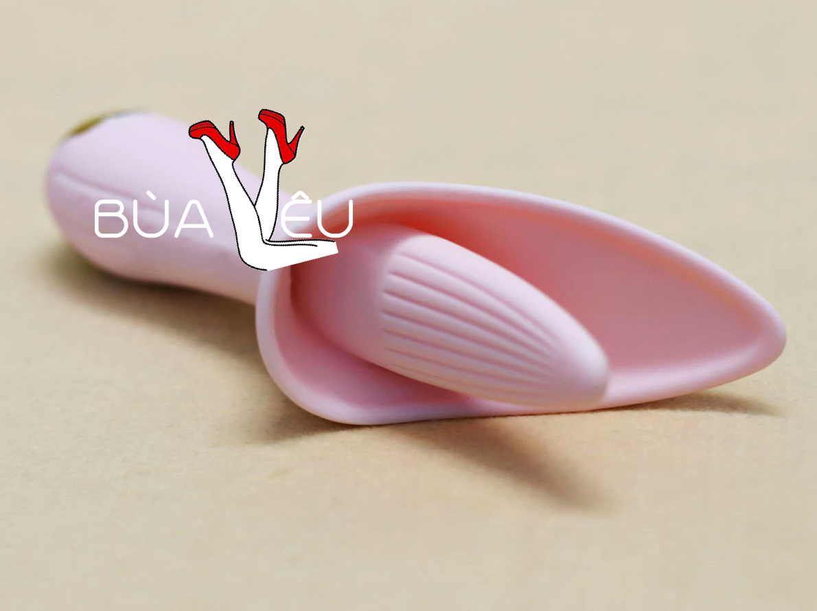 Lưỡi liếm mát xa Flower rung nhiều chế độ nhỏ gọn