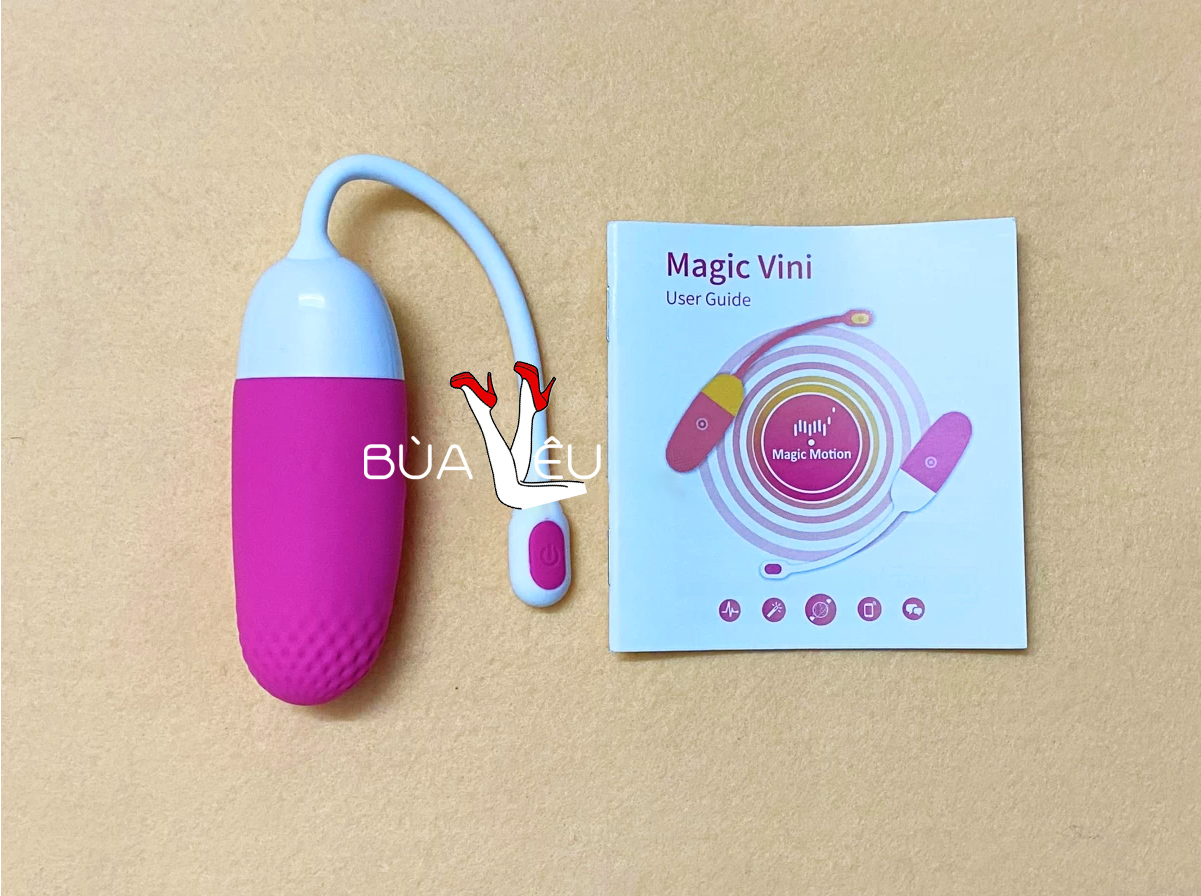 Trứng rung tình yêu Magic Vini điều khiển qua điện thoại