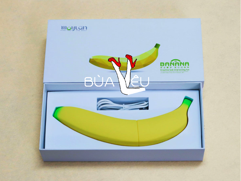 Dương vật giả trái chuối rung 7 chế độ nguỵ trang độc đáo