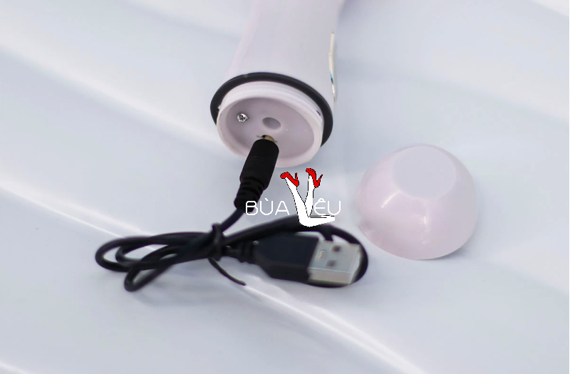 Dương vật giả Vibrator có nhánh pin sạc