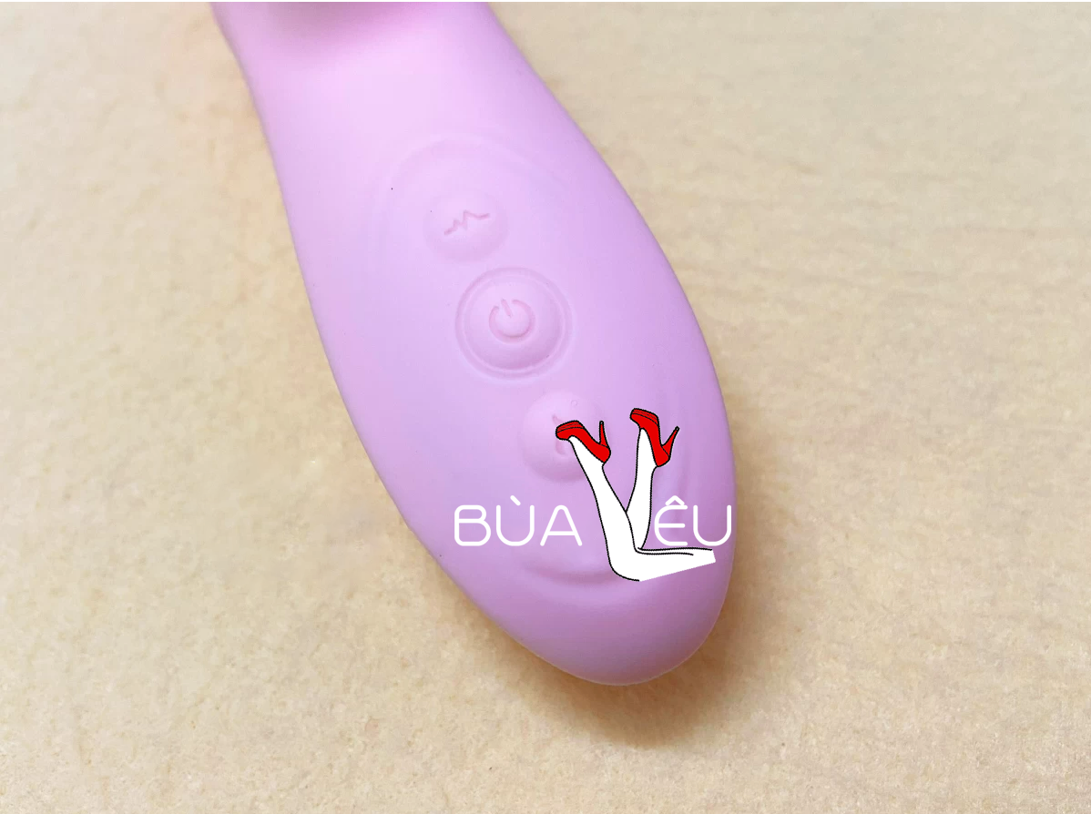 Lưỡi masage điểm G Sweet rung thụt, phát nhiệt pin sạc