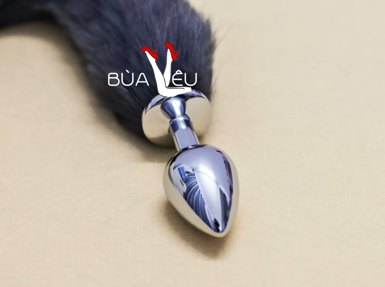 Đồ chơi kích hậu inox đuôi sói loại đẹp