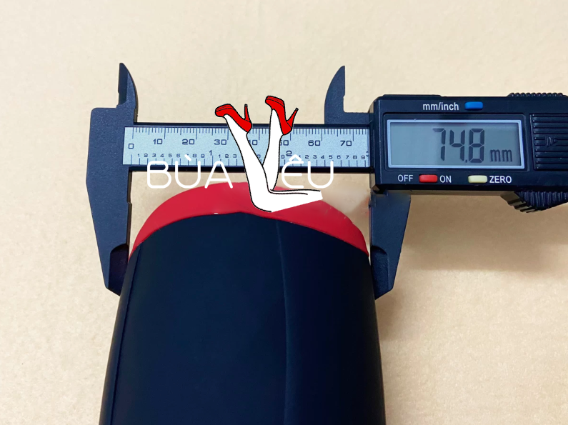 Âm đạo giả Body Safe rung phát nhiệt pin sạc