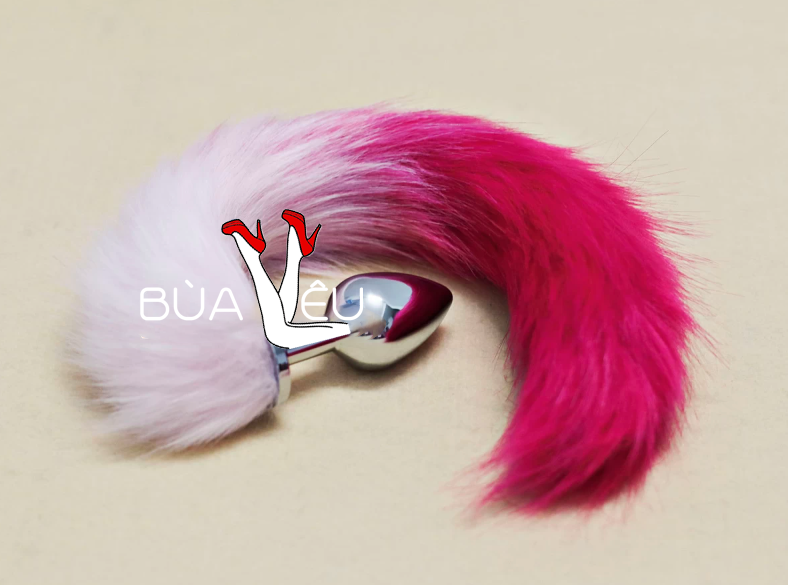 Dụng cụ kích thích hậu môn đuôi chồn hồng