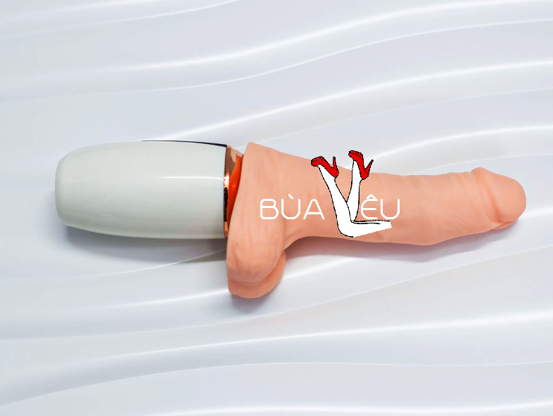 Dương vật giả siêu mềm rung - thụt - phát nhiệt Dibe Vibes giống thật