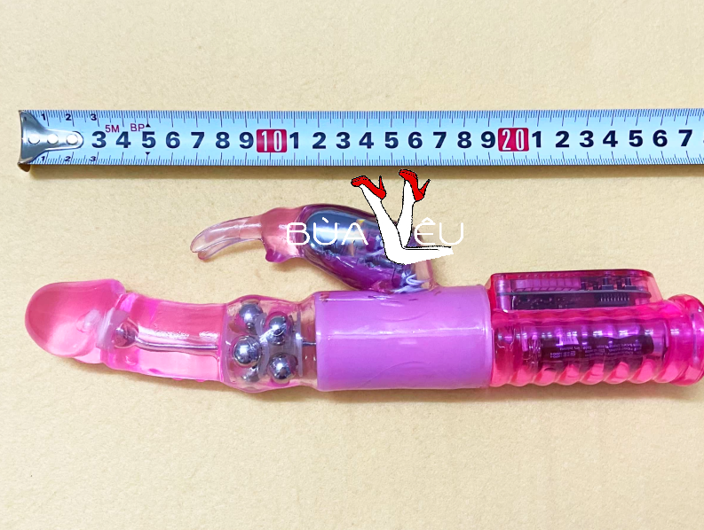 Dương vật giả có nhánh đa năng Lovely 16 chế độ pin rời