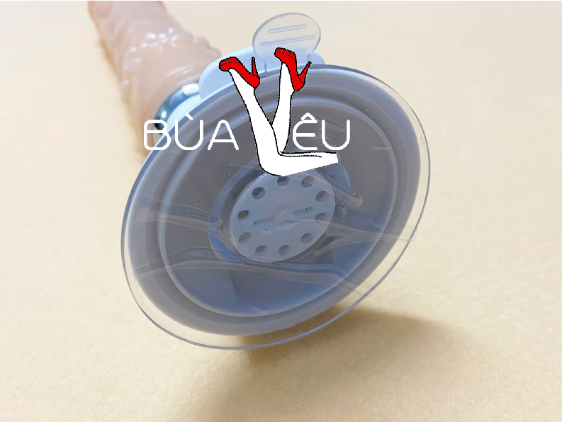 Dương vật giả chisa 10 chế độ rung có đế đính tường