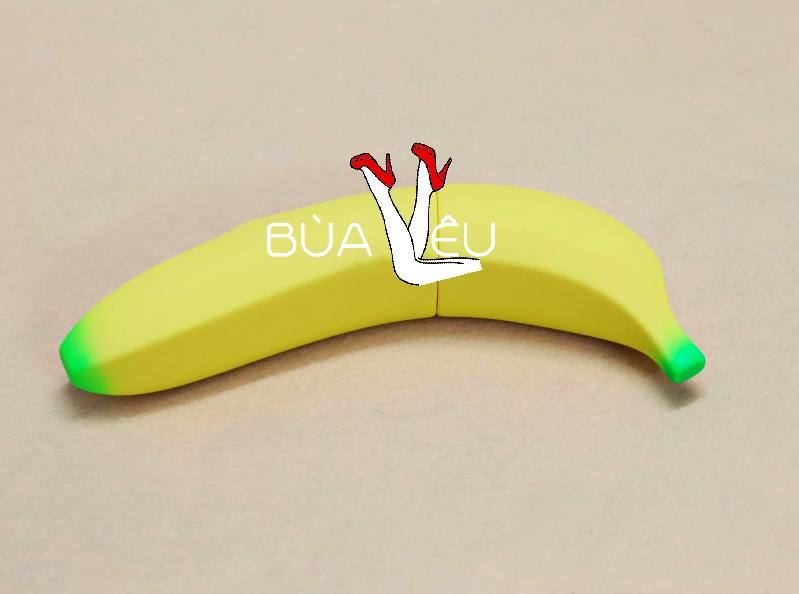Dương vật giả trái chuối rung 7 chế độ nguỵ trang độc đáo