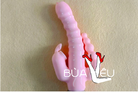 Dương vật giả rung 3 đầu đa năng