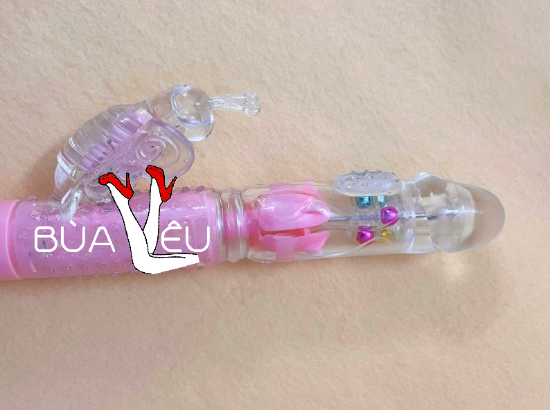 Dương vật giả rung xoay đa năng LOTUS