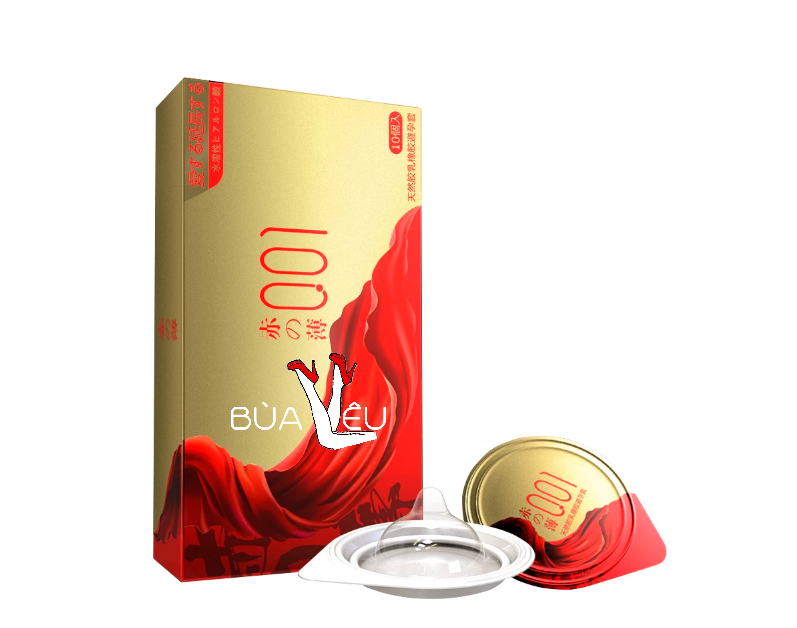 Bao cao su siêu mỏng kéo dài thời gian nhật bản 0.01