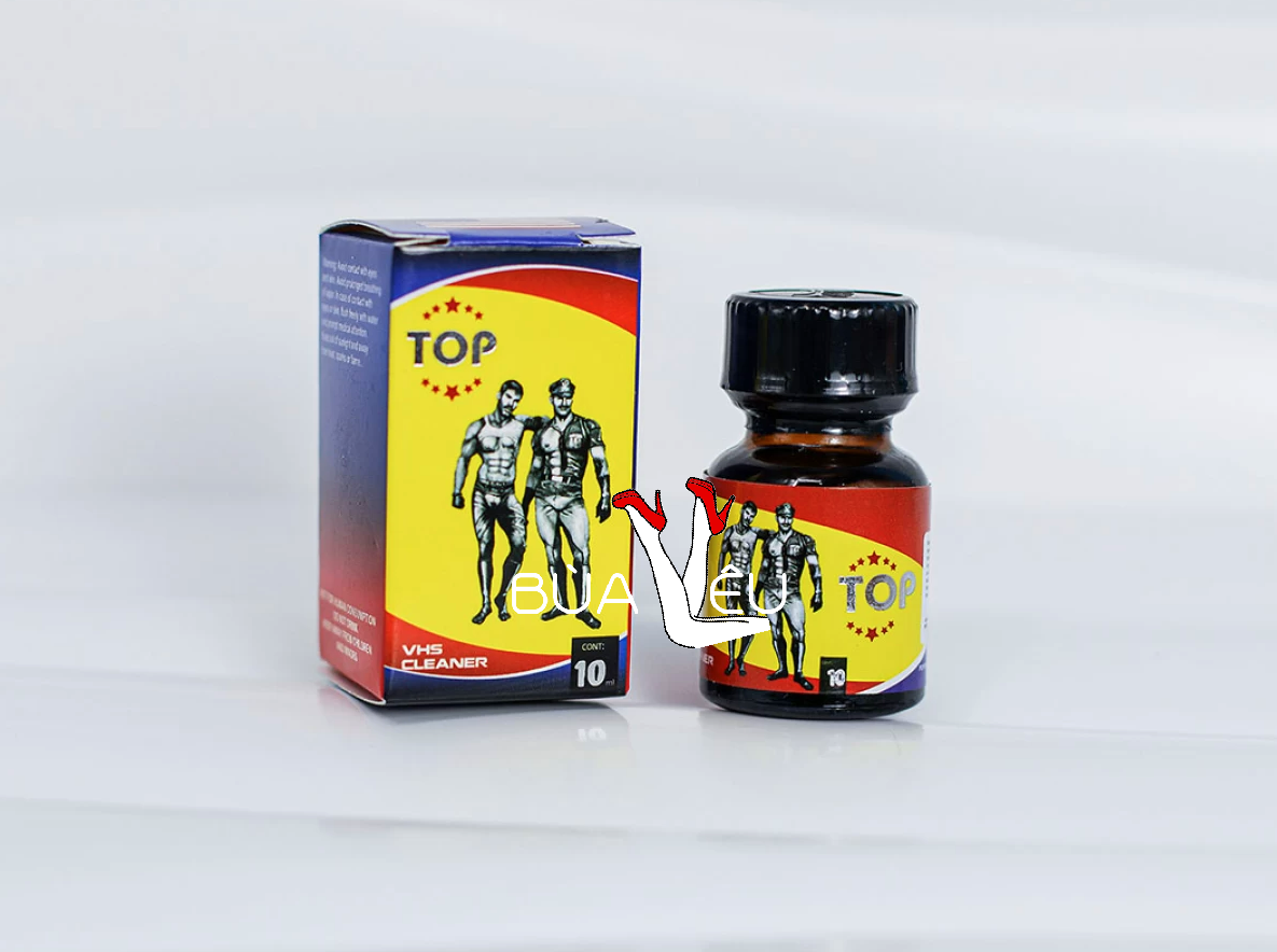 Chai hít Top 10ml tăng cảm giác phấn khích