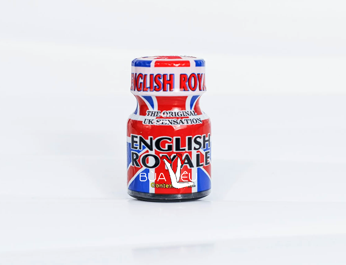 Chai hít English Royale 10ml tăng cảm giác hưng phấn