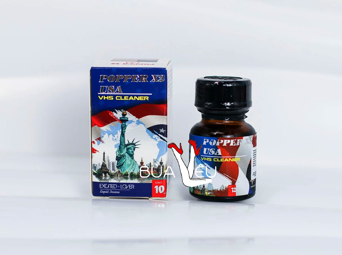 Chai hít X2 USA 10ml tăng cảm giác hưng phấn