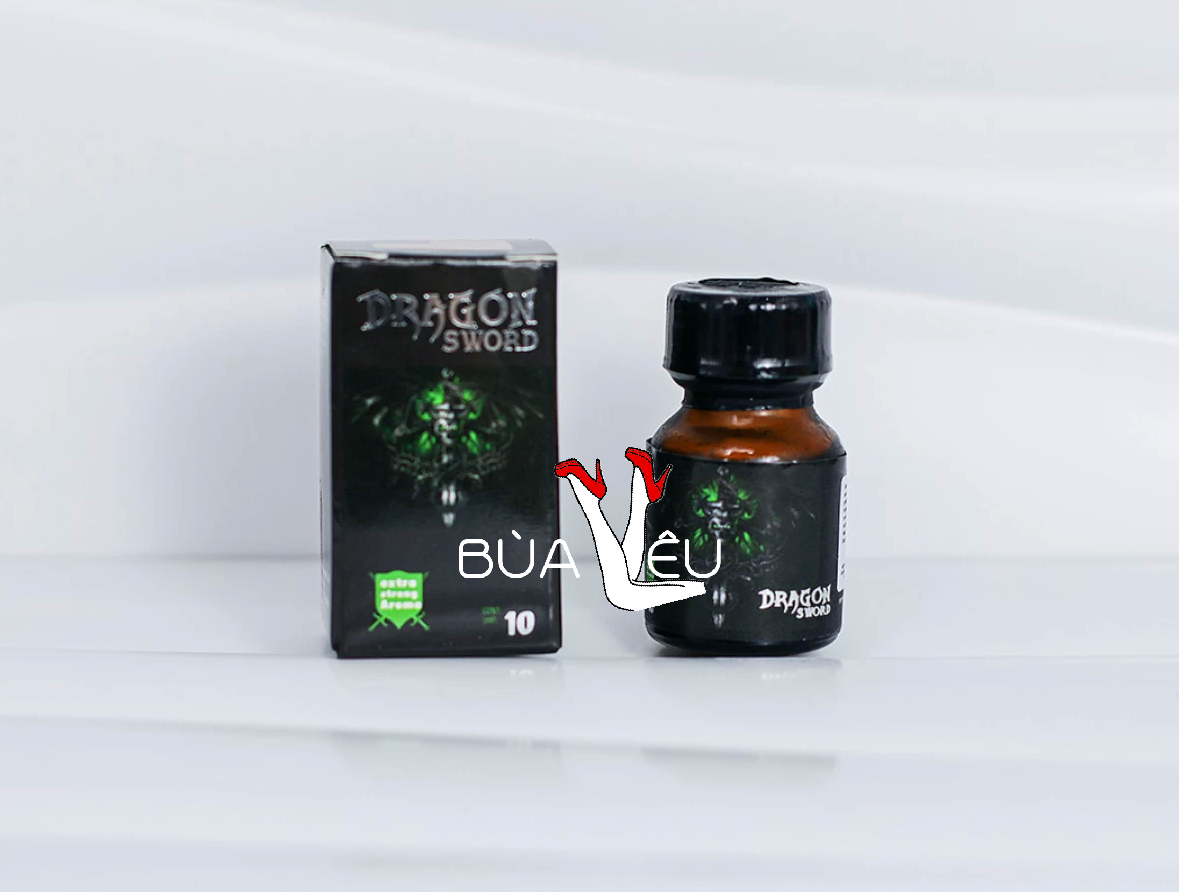 Chai hít Dragon Sword 10ml tăng cảm giác hưng phấn