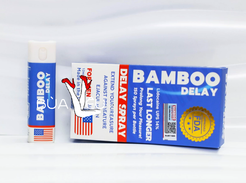 Chai xịt chống xuất tinh sớm Bamboo Delay Spray12ml