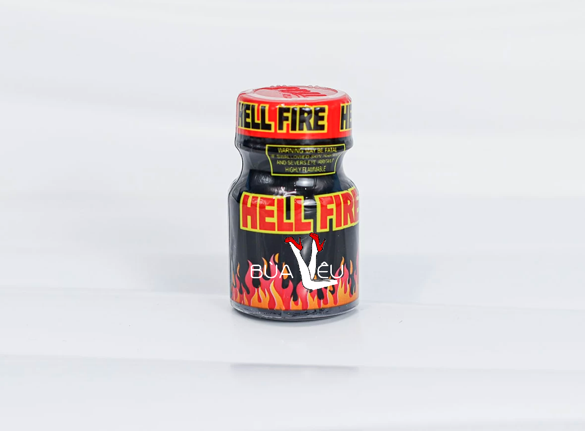 Chai hít Hell Fire 10ml tăng cảm giác hưng phấn