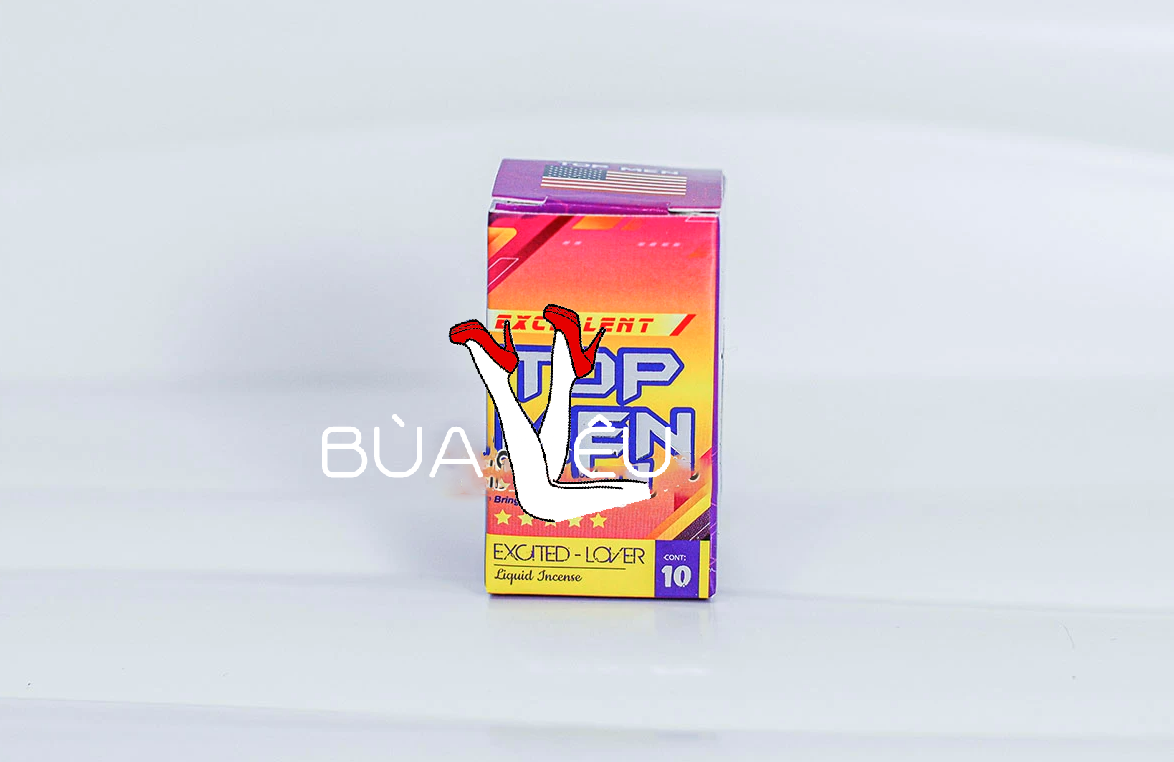 Chai hít Top Men 10ml tăng cảm giác phấn khích
