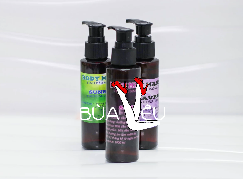 Chai tinh dầu massage body 100ml gợi cảm