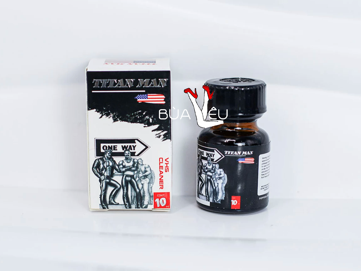 Chai hít Titan Man 10ml tăng cảm giác phấn khích