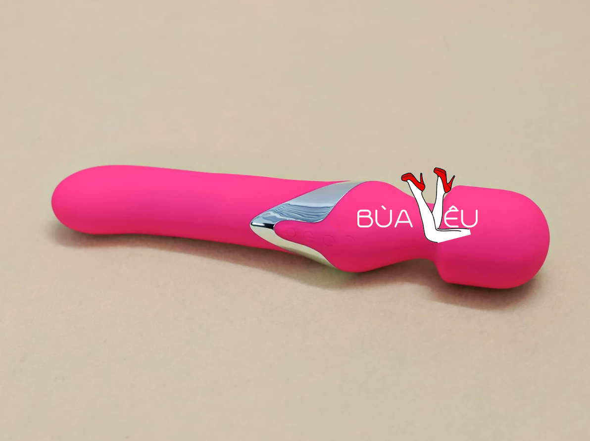 Máy mát xa điểm G 2 đầu có bi xoay Aphojoy pin sạc