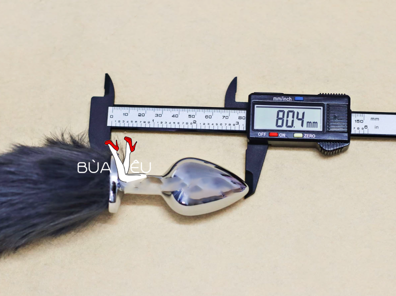 Đồ chơi kích hậu inox đuôi sói loại đẹp