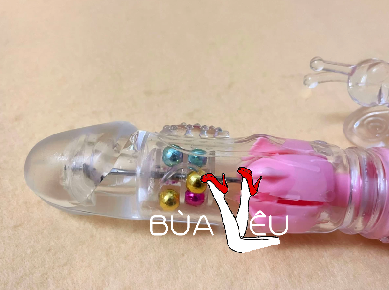 Dương vật giả rung xoay đa năng LOTUS