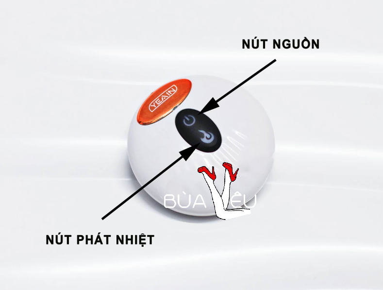 Dương vật giả có đế YEAIN Devil điều khiển từ xa
