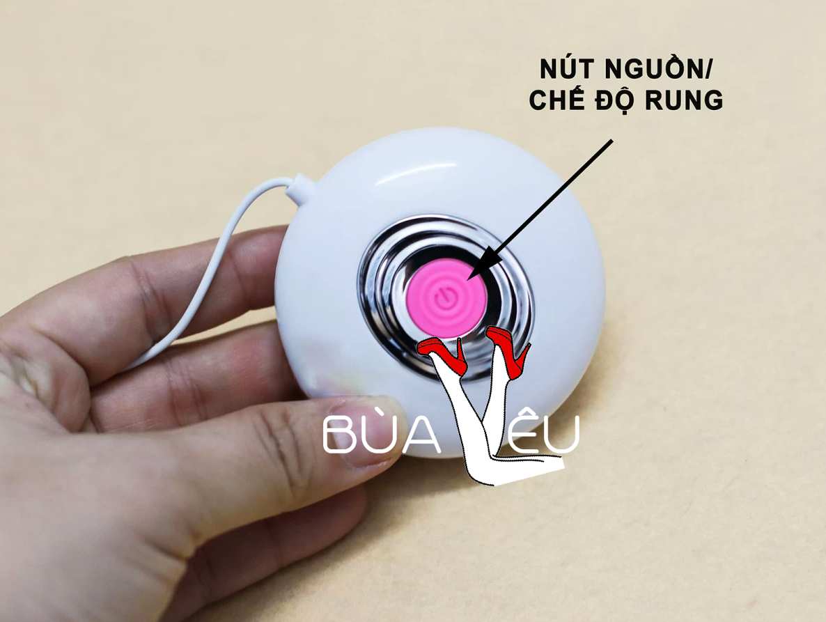 Trứng rung tình yêu mini 2 đầu Vibrating