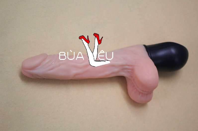 Dương vật giả đa năng XL912 rung, phát nhiệt pin sạc