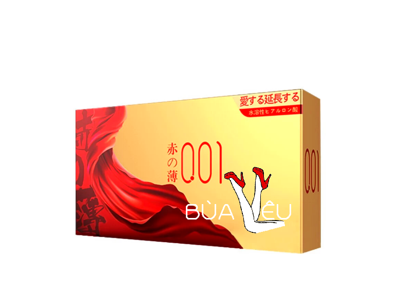 Bao cao su siêu mỏng kéo dài thời gian nhật bản 0.01