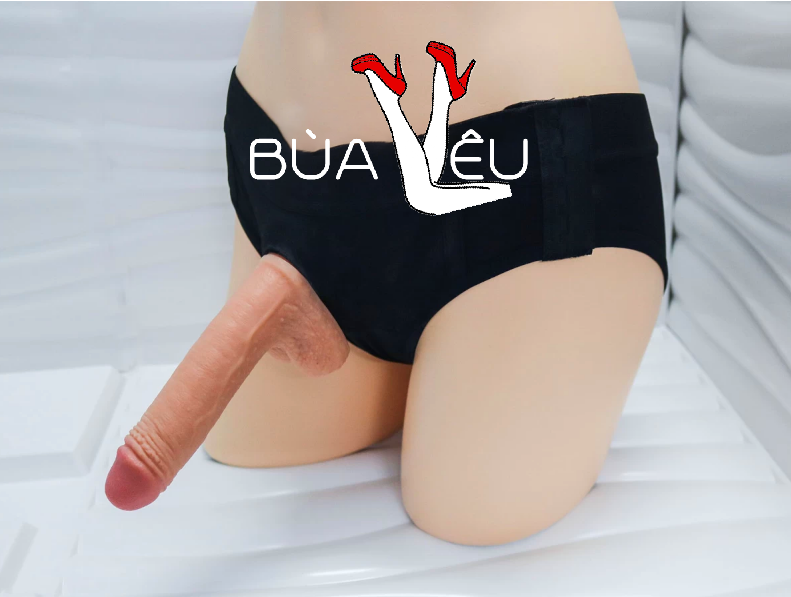 Quần chip gắn dương vật giả đơn