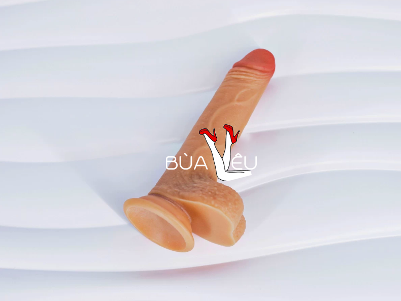 Dương vật giả có đế Lovetoy Nature Cock 7 inch có bìu