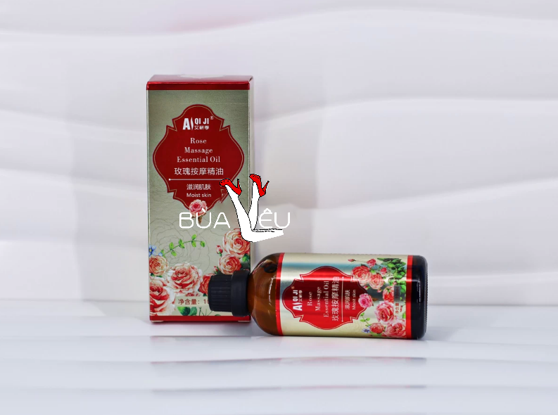 Dầu mát xa toàn thân hương hoa hồng 100ml