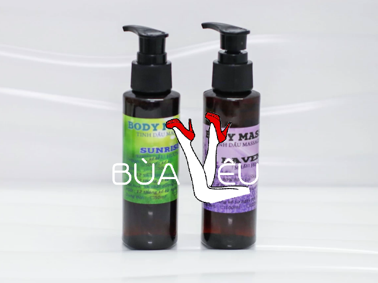 Chai tinh dầu massage body 100ml gợi cảm