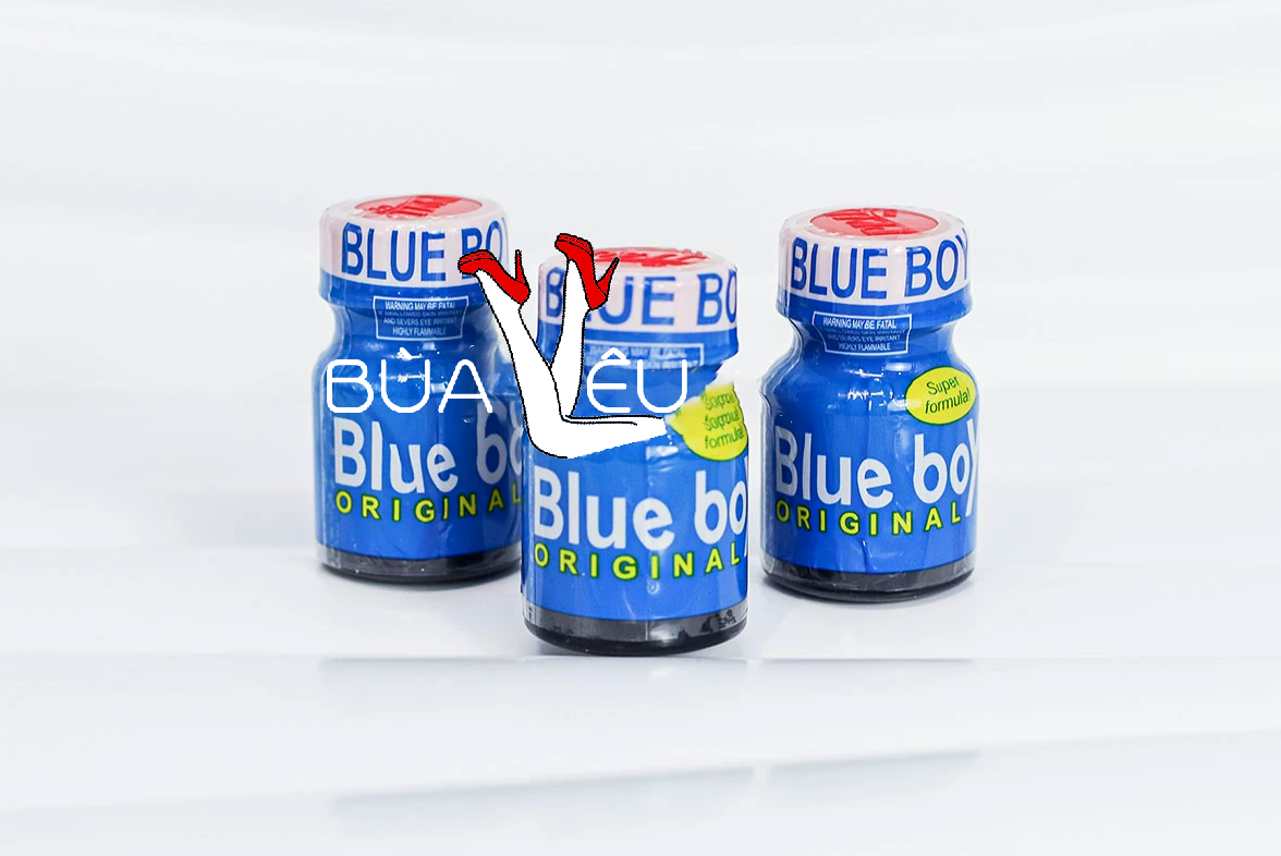 Chai hít Blue Boy Original 10ml tăng cảm giác hưng phấn