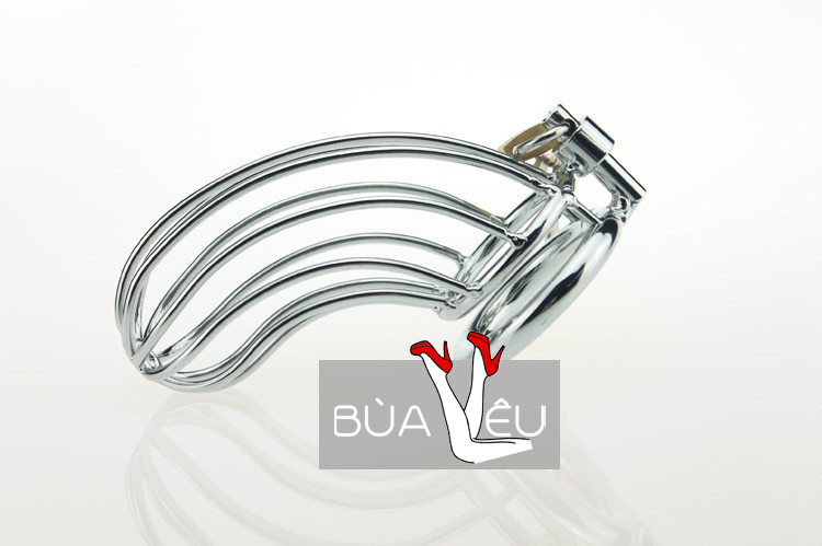 Dụng cụ bạo dâm khóa dương vật inox