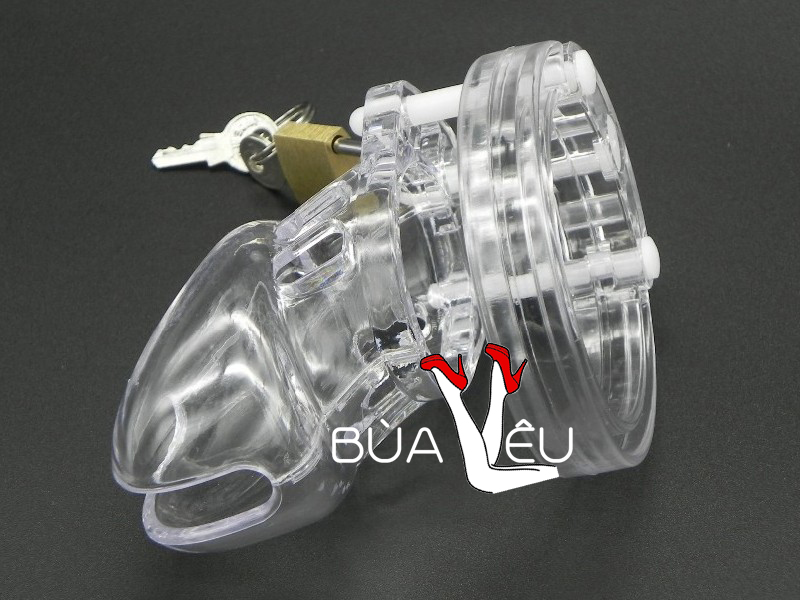 Đồ chơi bạo dâm khóa dương vật nhựa giá rẻ