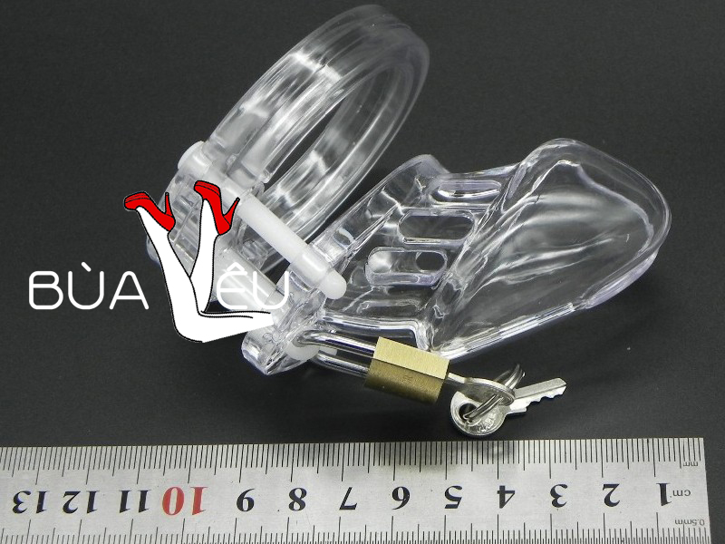 Đồ chơi bạo dâm khóa dương vật nhựa giá rẻ
