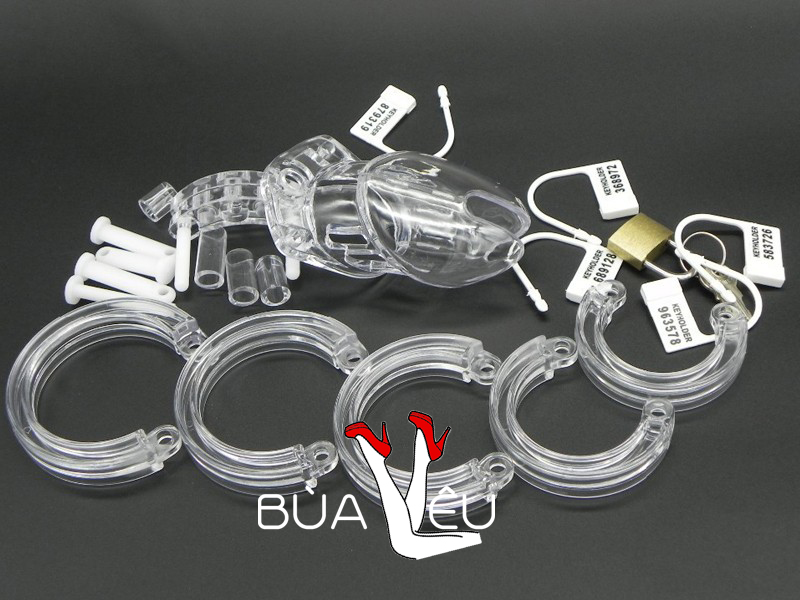 Đồ chơi bạo dâm khóa dương vật nhựa giá rẻ