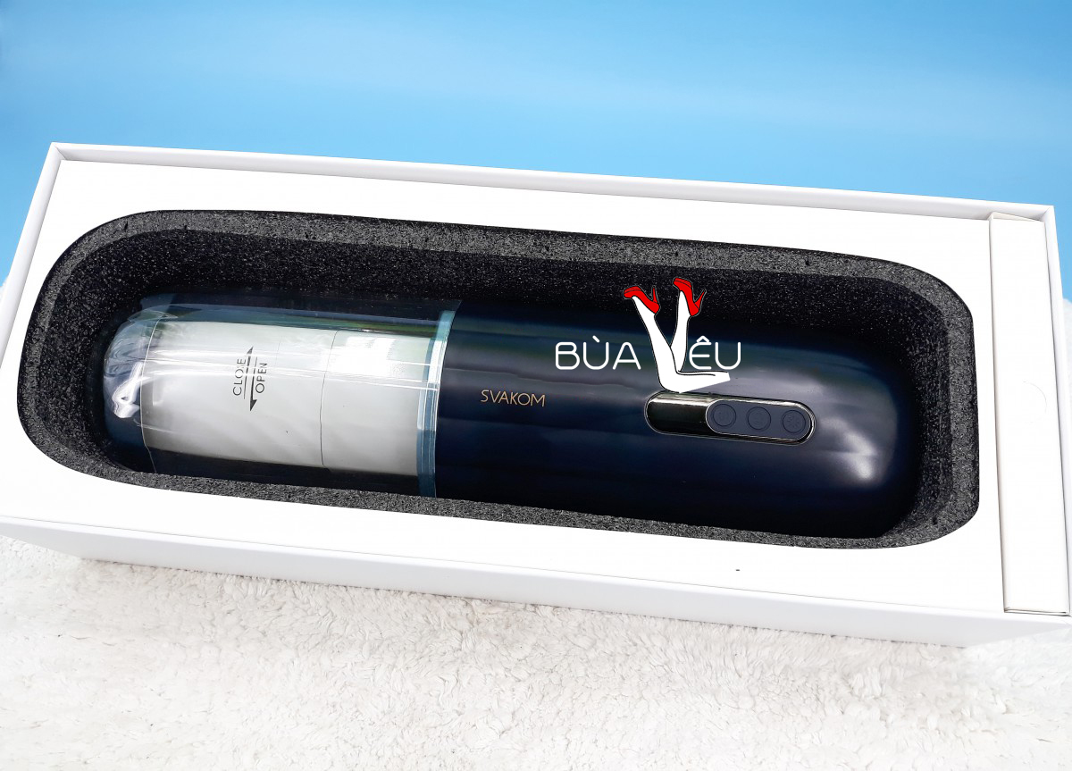 Âm đạo giả xoay thụt Svakom Alex NEO điều khiển qua APP