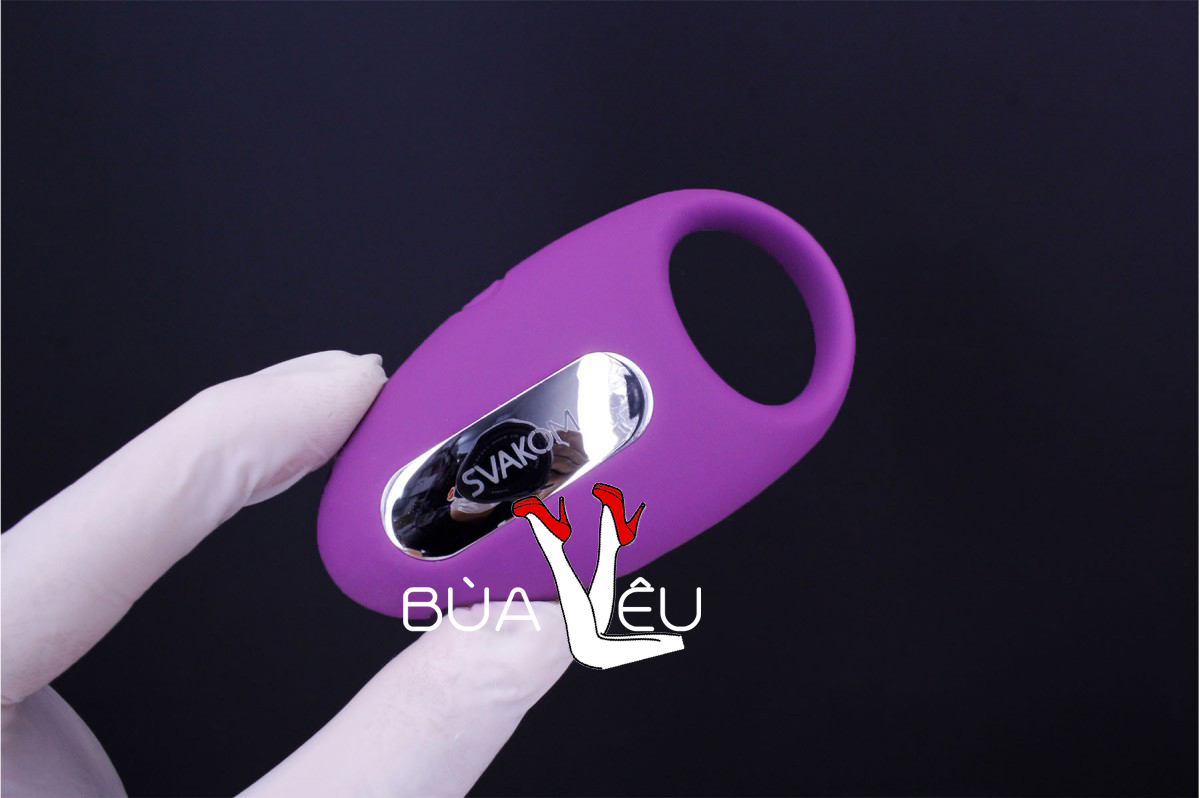 Vòng đeo dương vật pin sạc Svakom Winni rung 6 chế độ hàng USA
