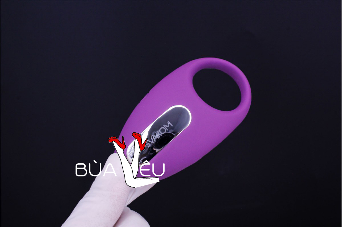 Vòng đeo dương vật pin sạc Svakom Winni rung 6 chế độ hàng USA
