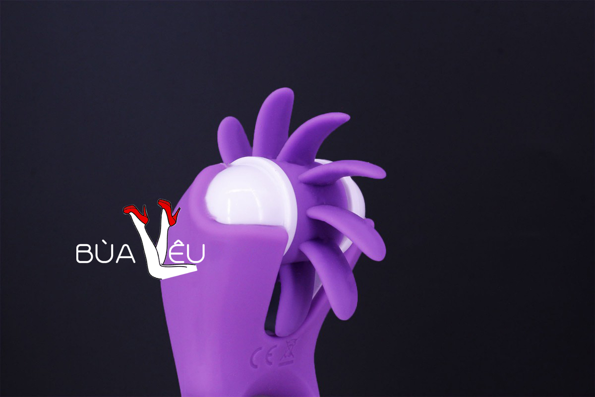 Vòng đeo lưỡi rung xoay kích thích CHI rung 10 chế độ