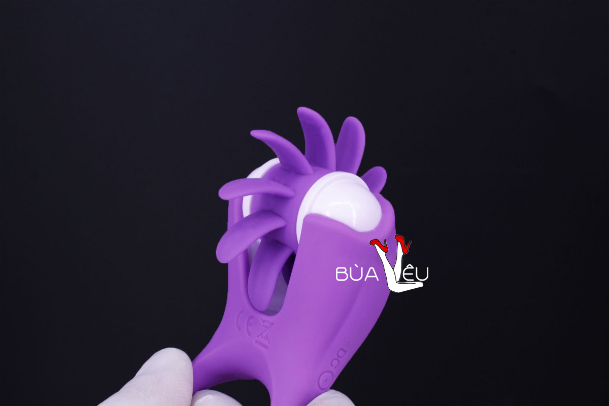 Vòng đeo lưỡi rung xoay kích thích CHI rung 10 chế độ