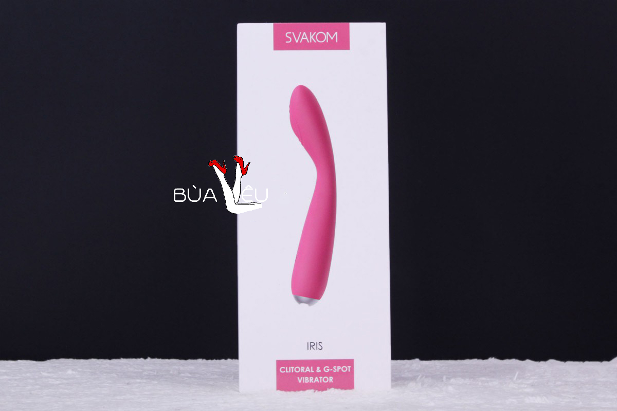 Ngón tay Svakom Iris 5 chế độ pin sạc nhập khẩu Mỹ