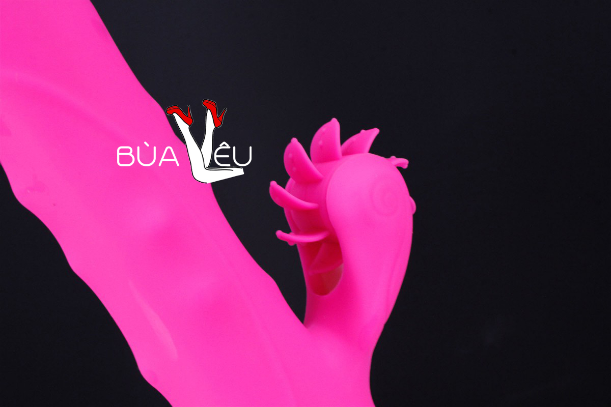 Dương vật giả lưỡi cao cấp Esther bi xoay Rung - Thụt
