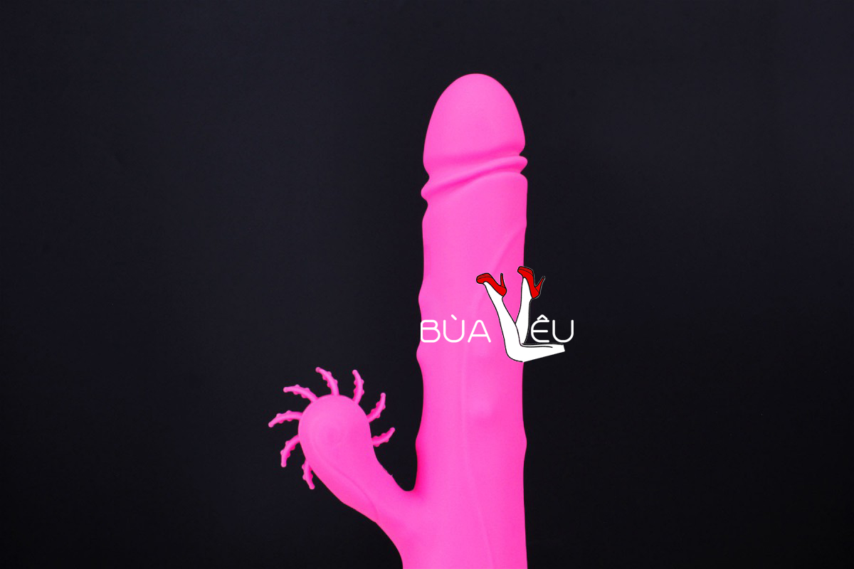 Dương vật giả lưỡi cao cấp Esther bi xoay Rung - Thụt