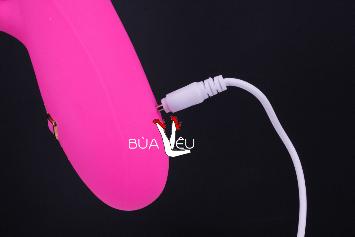 Dương vật giả lưỡi cao cấp Esther bi xoay Rung - Thụt